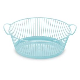 Cesta Oval Fofura 25 Litros Havan Baby - Nevoa