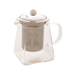 Chaleira Em Vidro Com Filtro Inox Lyor  -  550ml