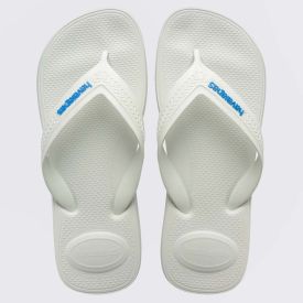 Chinelo Havaianas Top Max Confort Branco/Branco/Azul
