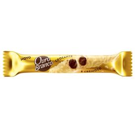 Chocolate Wafer Recheado Ouro Branco Lacta - 25g