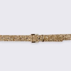Cinto Feminino De Couro Sintético Glitter Boby Blues