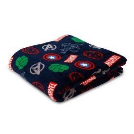 Cobertor Casal 100% Poli&eacute;ster Disney - Icones Avengers