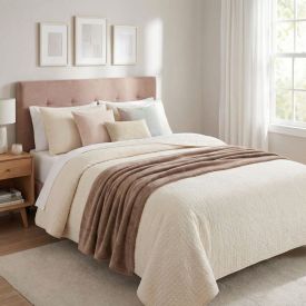 Cobertor Casal Microfibra Paris Havan Casa - Taupe Atemporal