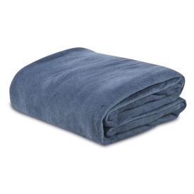 Cobertor Casal Microfibra Paris Havan Casa - Azul Jeans