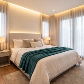 Cobertor Casal Microfibra Paris Havan Casa - Verde Botânico