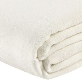 Cobertor Casal Paris Liso Havan Casa - Off White