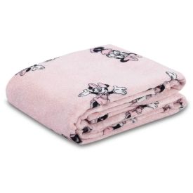 Cobertor Infantil 100% Poliéster Estampado Disney - Minnie Rosa