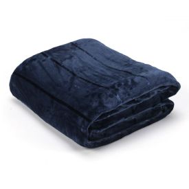 Cobertor King 100% Poliéster Elegance Havan Casa - Azul