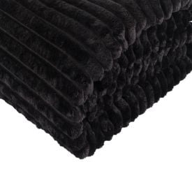Cobertor King Premier Canelado Havan Casa - Carbono