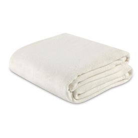 Cobertor Queen Microfibra Liso Paris Havan Casa 1 Pç - Off White