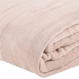 Cobertor Queen Paris Microfibra Havan Casa - Rosa Pálido
