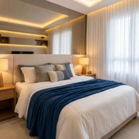 Cobertor Queen Paris Microfibra Havan Casa - Azul Midinight