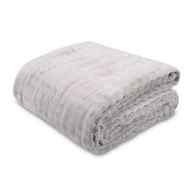 Cobertor Requinte Queen Sherpa Havan Casa - Ice