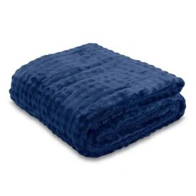 Cobertor Requinte Queen Sherpa Havan Casa - Midnight