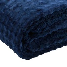 Cobertor Requinte Queen Sherpa Havan Casa - Midnight