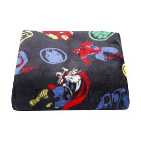 Cobertor Solteiro 100% Poli&eacute;ster Disney - Vingadores