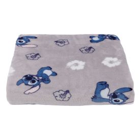 Cobertor Solteiro 100% Poli&eacute;ster Disney - Stitch Hawai