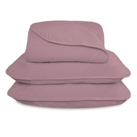 Cobre Leito Queen Liso 3 Peças Havan Casa - Rose