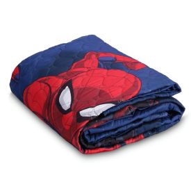 Cobre Leito Solteiro Infantil Disney Hedrons 1 Pç - Spiderman Duo
