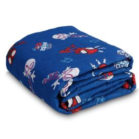 Cobre Leito Solteiro Disney Hedrons 1 Pç - Spidey Webs Rotativo