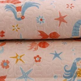 Kit Colcha Solteiro Dupla Face Matelado Havan Kids 2 p&ccedil;s - Catchy Pessego
