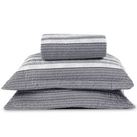 Kit Colcha King Versalhes Estampada Havan Casa 3 Peças - Geo Cinza