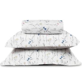 Kit Colcha King Versalhes Estampada Havan Casa 3 Peças - Floral Off