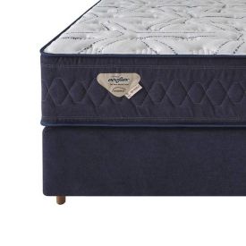 Colchão King High Density 1,93X2,03 m Ecoflex - Azul Marinho