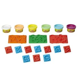 Conjunto De Massinhas Play-Doh Números Hasbro - E8533 - Colorido