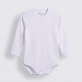 Conjunto Térmico Bebê Menina Body e Calça Yoyo Baby Branco