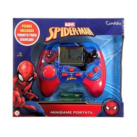 Controle Minigame Port&aacute;til Infantil Homem-Aranha Candide - Vermelho