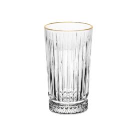 Copo Alto Filete Dourado Deli Diamante Lyor - 280Ml