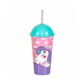 Copo Shake Unicórnio Plasútil 500Ml - Colors