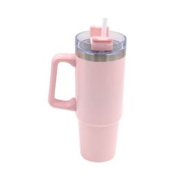 Copo Térmico Alto Aço Inox Havan Casa 800 Ml - Rosa