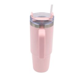 Copo Térmico Alto Aço Inox Havan Casa 800 Ml - Rosa