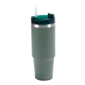 Copo Térmico com Canudo Verde Scream Havan Casa - 900Ml