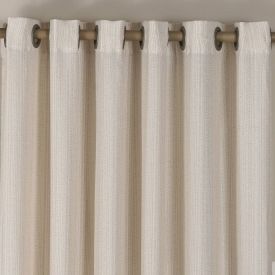 Cortina Para Quarto E Sala 4,00X2,50 M Chenille Havan Casa - Gardênia Branco