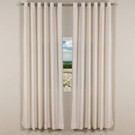 Cortina Para Quarto E Sala Chenille 5,40X2,50 M Havan Casa - Gardênia Branco