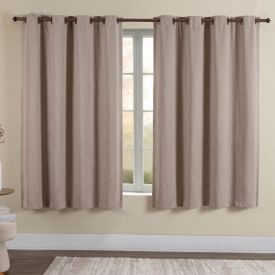 Cortina para Quarto e Sala 2,60X1,70 Blackout Dual Block Havan Casa - Bege