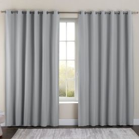 Cortina para Quarto e Sala 4,00X2,50 Blackout Dual Block Havan Casa - Cinza