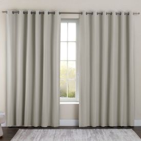 Cortina para Quarto e Sala 4,00X2,50 Blackout Dual Block Havan Casa - Bege