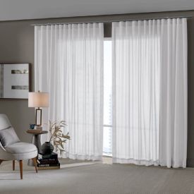 Cortina para Quarto e Sala 5,40X2,80 m Inove Mônaco Havan Casa - Branco