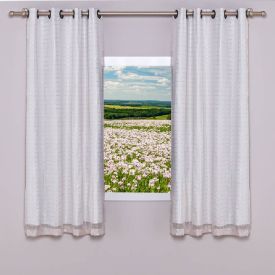 Cortina Para Quarto Ou Sala 2,60X1,70 M Pratika York Slim Havan Casa - Areia