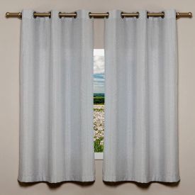 Cortina para Quarto e Sala 2,40X1,70 m Rústica Veneza Havan Casa - Cinza Mescla