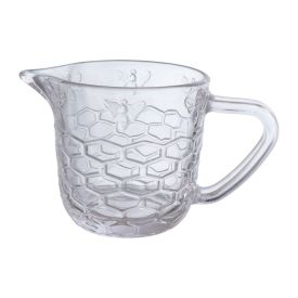 Cremeira de Vidro Bee Transparente 230Ml Hauskraft
