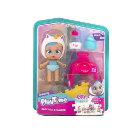 Boneca Cry Babies Playtime com Carrinho Multikids - BR2463