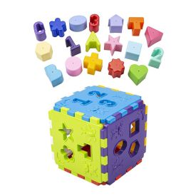 Cubo Didático Mercotoys - Colorido