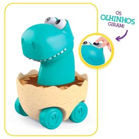 Dinozoom Dinossauro Carrinho com Fricção Elka - 1174