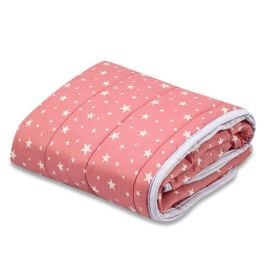 Edredom Casal Microfibra 100% Poliéster Kids Solecasa - Estrelas Rosa