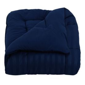 Edredom Casal Toque de Pluma Firenze Havan Casa - Azul Marinho